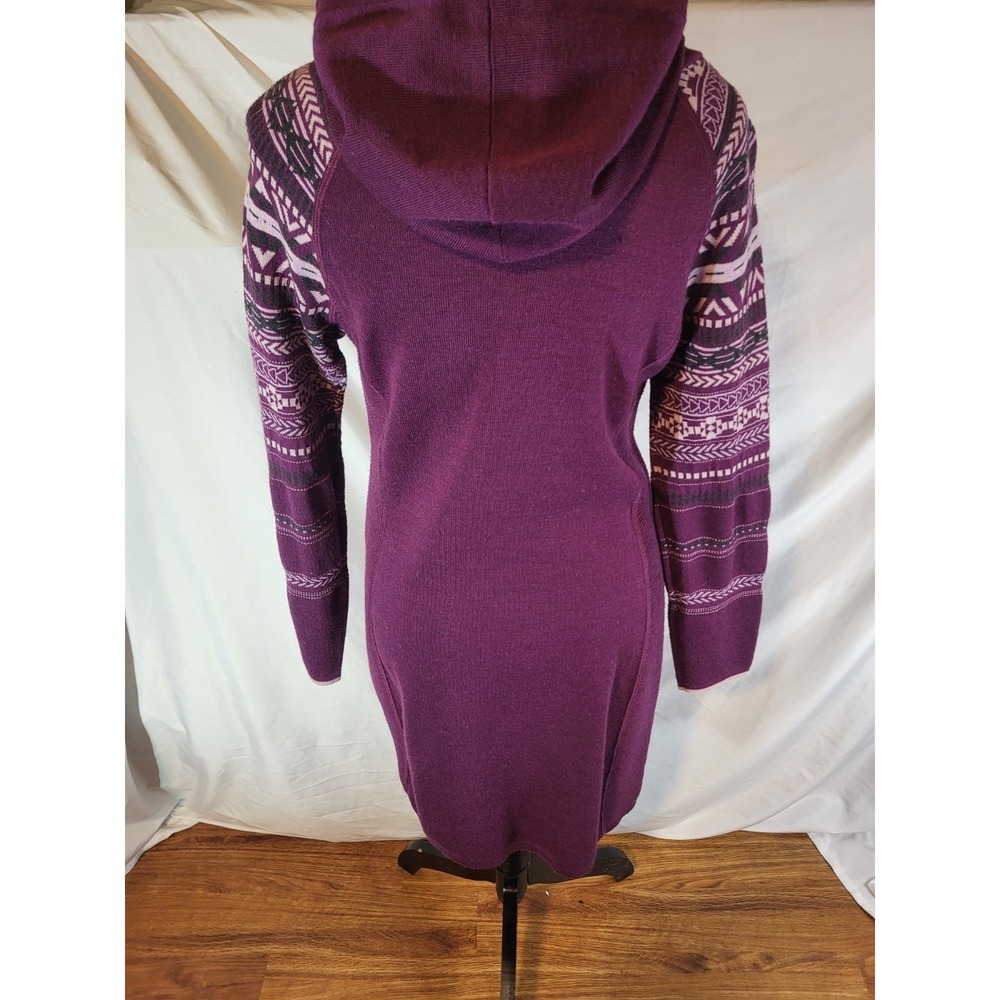 Krimson Klover Mover Maker Merino Wool Blend Dress Pocket Purple Size Small - Picture 5 of 7